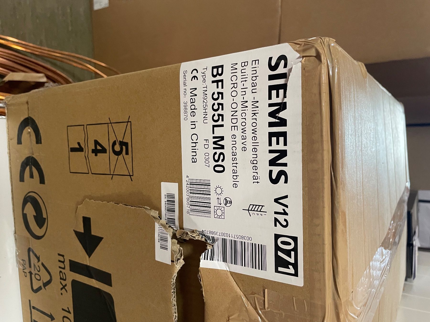 Küchengeräte: Einbau Mikrowelle Siemens – Neu (gemäss Beschreibung) aus Gluringen von Stromi680 2