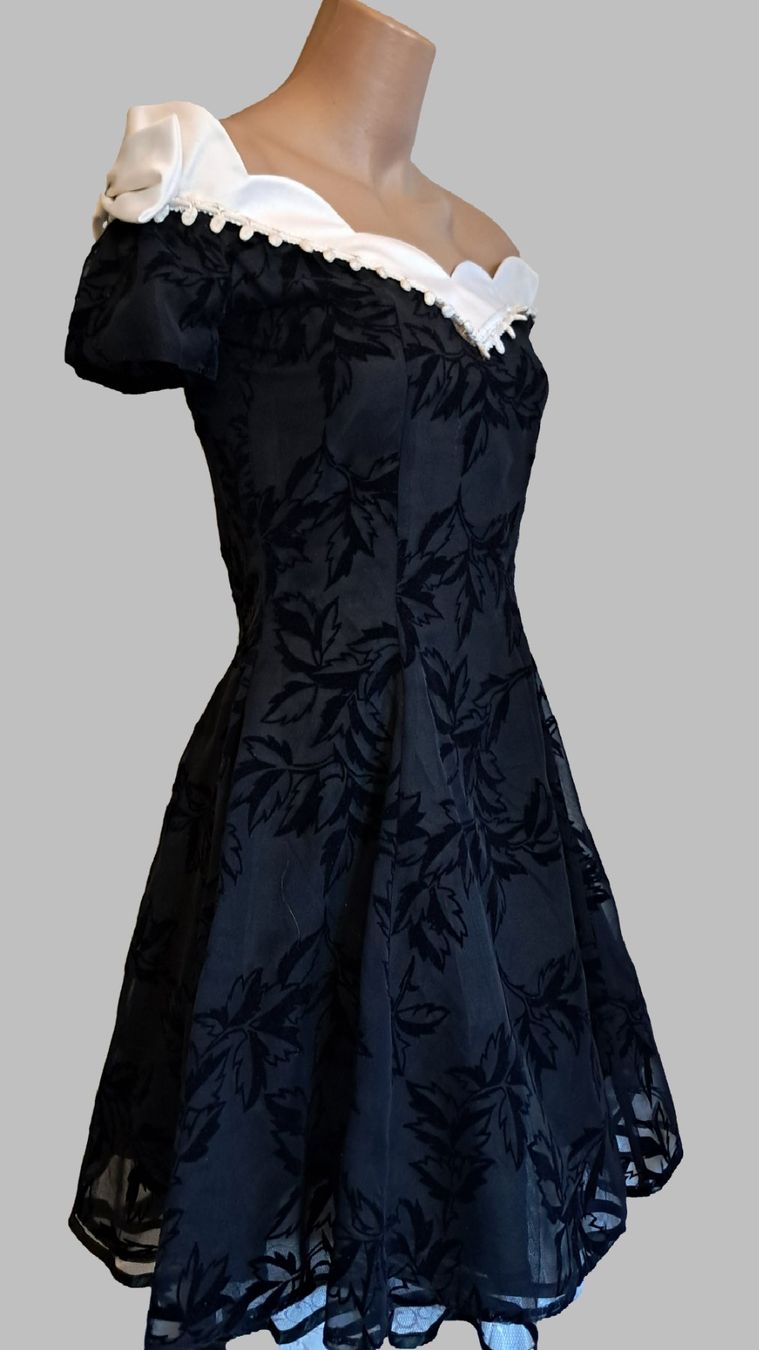 Vestiti: Abendkleid schwarz schimmernd Tanzkleid Gr. S – Usato da Uerikon venduto da Jeanne04 4
