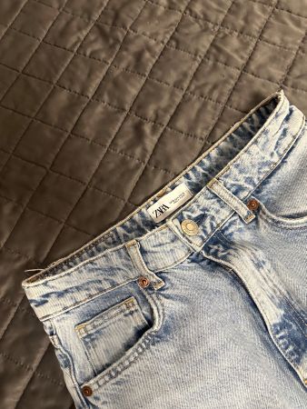 Zara High Waist Jeans Gr. 36 (straight leg)