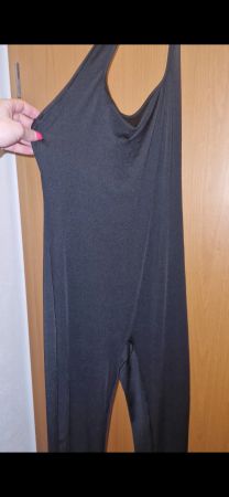 Sommerlicher Jumpsuit, schwarz, Gr. S, super Zustand!