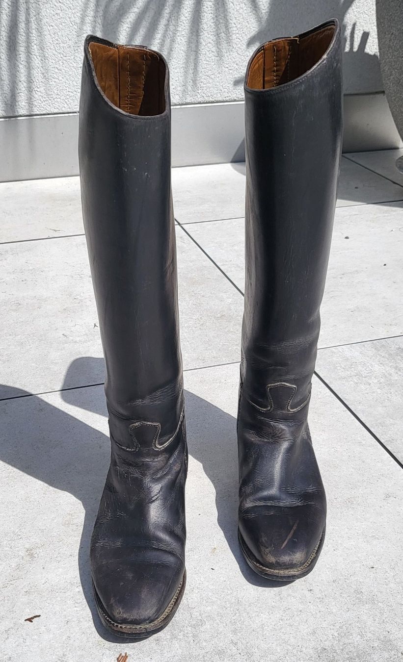 Scarpe da uomo: Leder Reitstiefel, Grösse 38, Cavallo – Usato da Adlikon b.Regensdf venduto da YvZi
