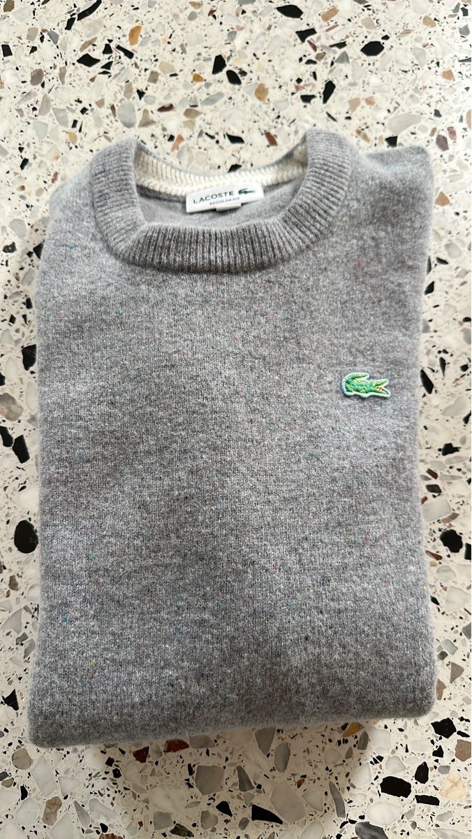 Lacoste Maglioni & Felpe: Pull Lacoste gris col rond, état comme neuf – Usato da Genève venduto da Davidspiky17