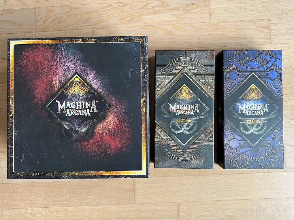 Giochi: Machina Arcana + Extensions Eternity & Beyond - KS Bundle – Usato da Elgg venduto da Cynthion