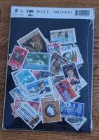 100 div. Welt- Mondo  Briefmarken