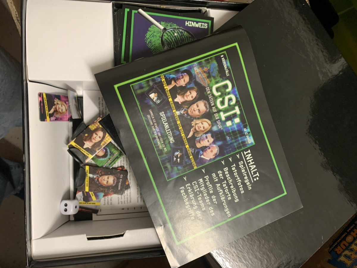 Jeux: CSI Das Brettspiel  – D'occasion à Zug par Starkeente 2