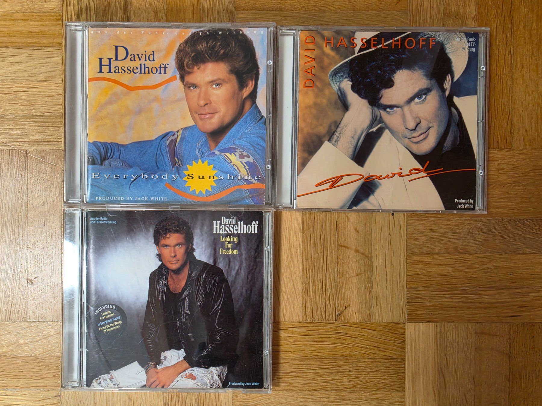 CD: 3 CDs - David Hasselhoff – Usato da Stäfa venduto da flamingo_17