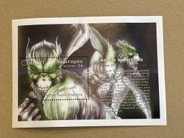 Nicaragua Briefmarke Alien Sighting 1994, Top Zustand!