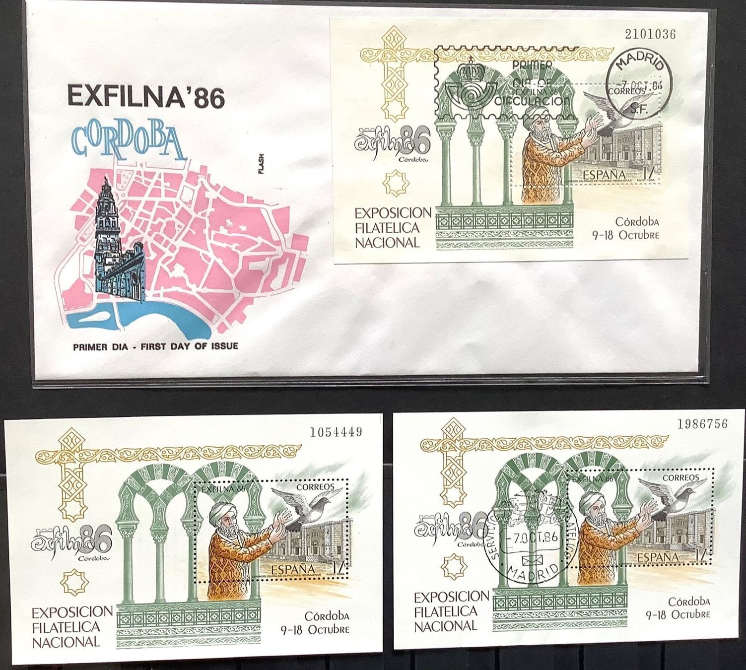 Tutti i francobolli: 1986 Spanien Briefmarken Ausst.Exfilna86 – Nuovo (secondo la descrizione) da Liestal venduto da Pep3