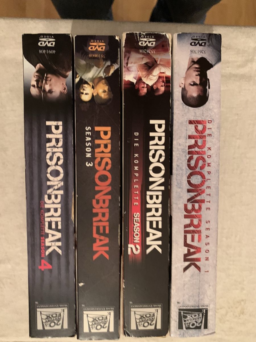 Tutti i DVDs: Prison Break DVD Box, Staffel 1-4, – Usato da Laupen BE venduto da CARLOS-HGT