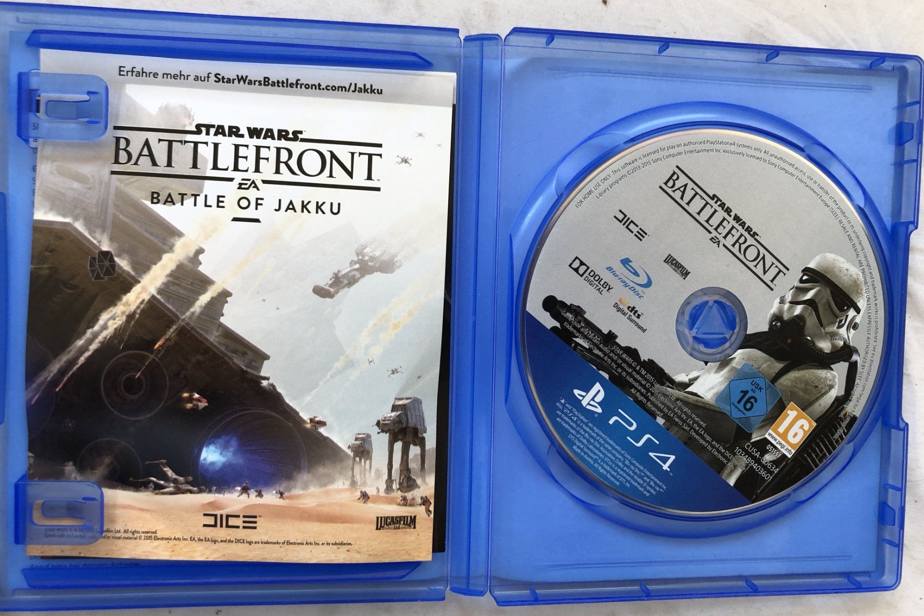 Giochi: PS 4 - STAR WARS BATTLEFRONT – Usato da Schaffhausen venduto da durruti 1