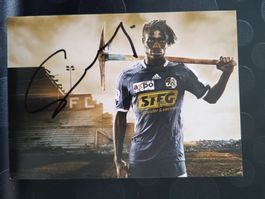 Adekunle Luqmon - FC Luzern - FCL Autogrammkarte