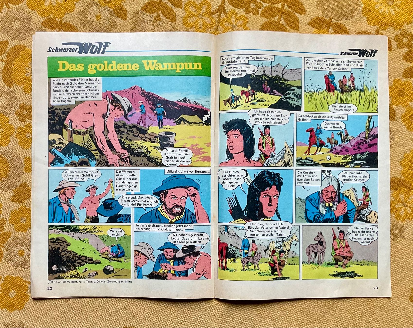 Fumetti: Schwarzer Wolf Heft Nr 1 von 1975 – Usato da Endingen venduto da nathan05 6