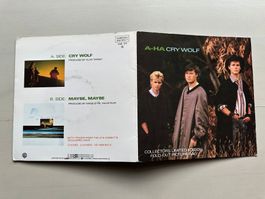 AHA A-HA tolle Single Cry wolf Kult Special Limited Edition