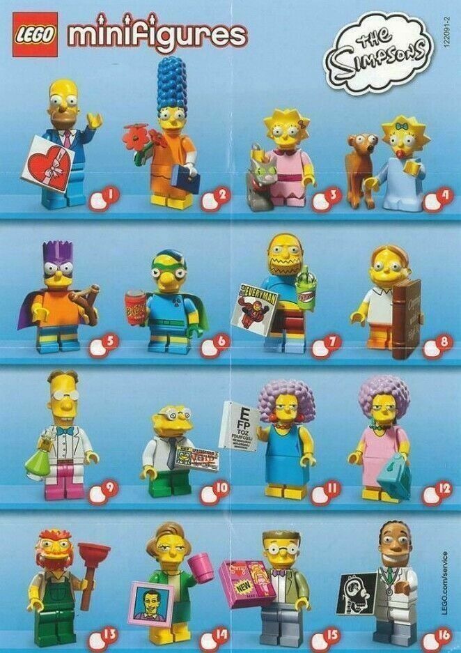 Lego Figuren: Lego Simpsons Serie 2 Komplett 71009 – Neu (gemäss Beschreibung) aus Berikon von Sammelhaus 1