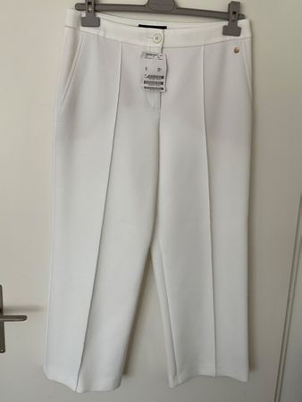 Tolle Marc Cain Hose Gr 4 (40) weiss NEU Etikett NP 240