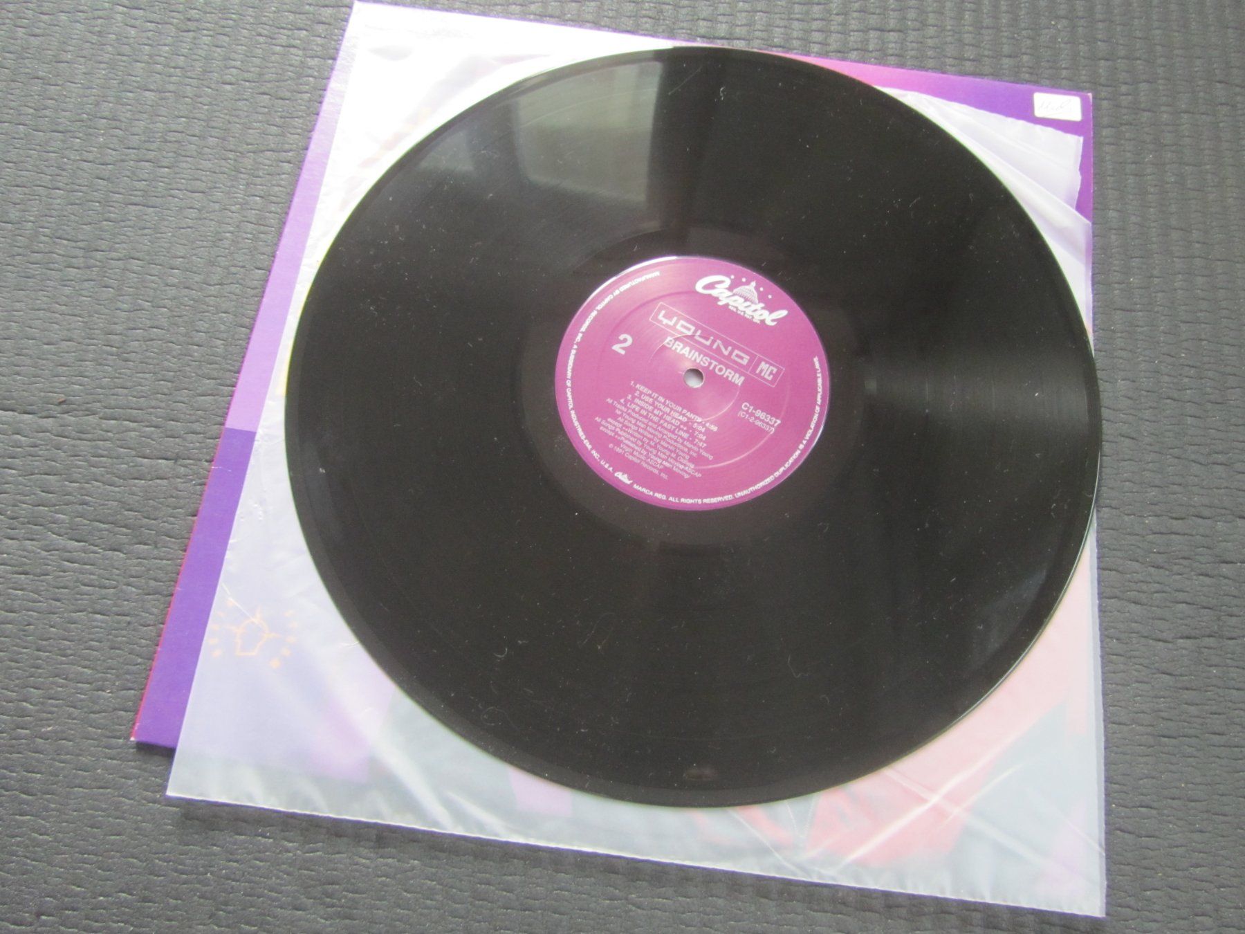 Dischi in vinile: Young MC - Brainstorm LP, Top Zustand, 1989 Release! – Usato da Seengen venduto da mikelele 2