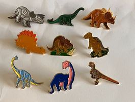 9 Pin Dinosaurier