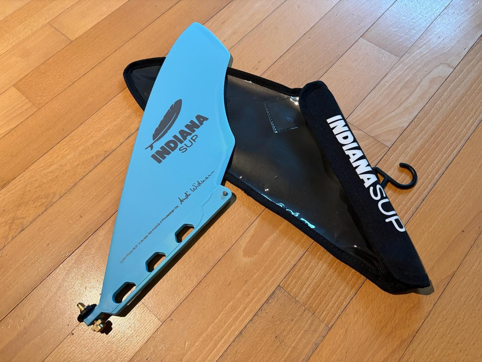 Indiana Tavole da surf e di nuoto: Indiana SUP Finne – Hyperflow 8.5" (Andi Widmann Design) – Nuovo (secondo la descrizione) da Muri b. Bern venduto da chikorkez