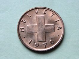 1 Rappen  1970, wunderschön