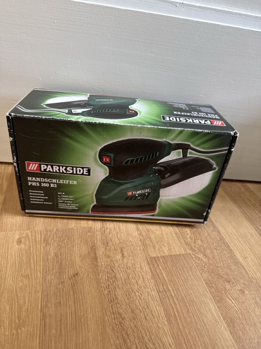 Parkside Alle Maschinen: Parkside Handschleifer PHS 160 B3 – Gebraucht aus Ebikon von Bjon23