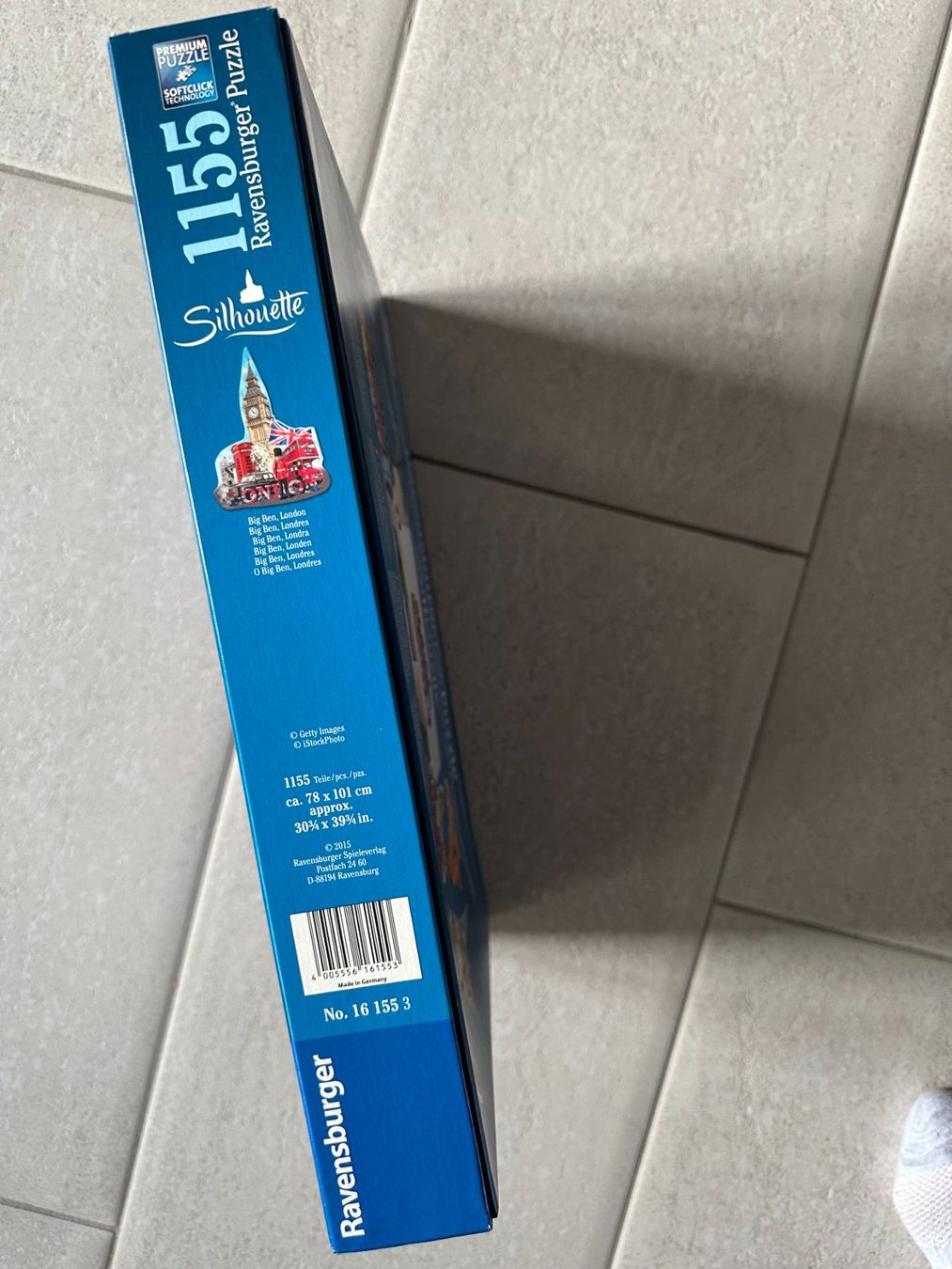 Ravensburger Puzzle: 2 aussergewöhnliche Ravensburger Puzzles "Silhouette" – Usato da Zürich venduto da Linthi1 4