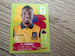 Panini ECU 8 Joel Ordonez FIFA World Cup 2026
