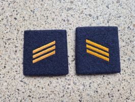 * Gradabzeichen Patten Set Obergefreiter Luftwaffe *