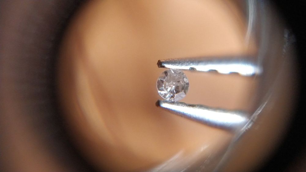 Vrai Natur Diamant Brillant 1mm diamond GIA zertifiziert AX Kaufen