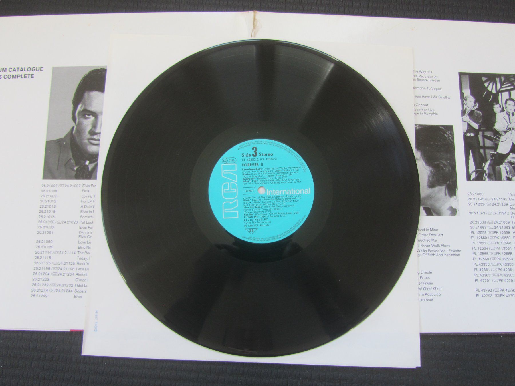 Dischi in vinile: ELVIS Forever Volume 2 / Doppel LP – Usato da Seengen venduto da mikelele 5