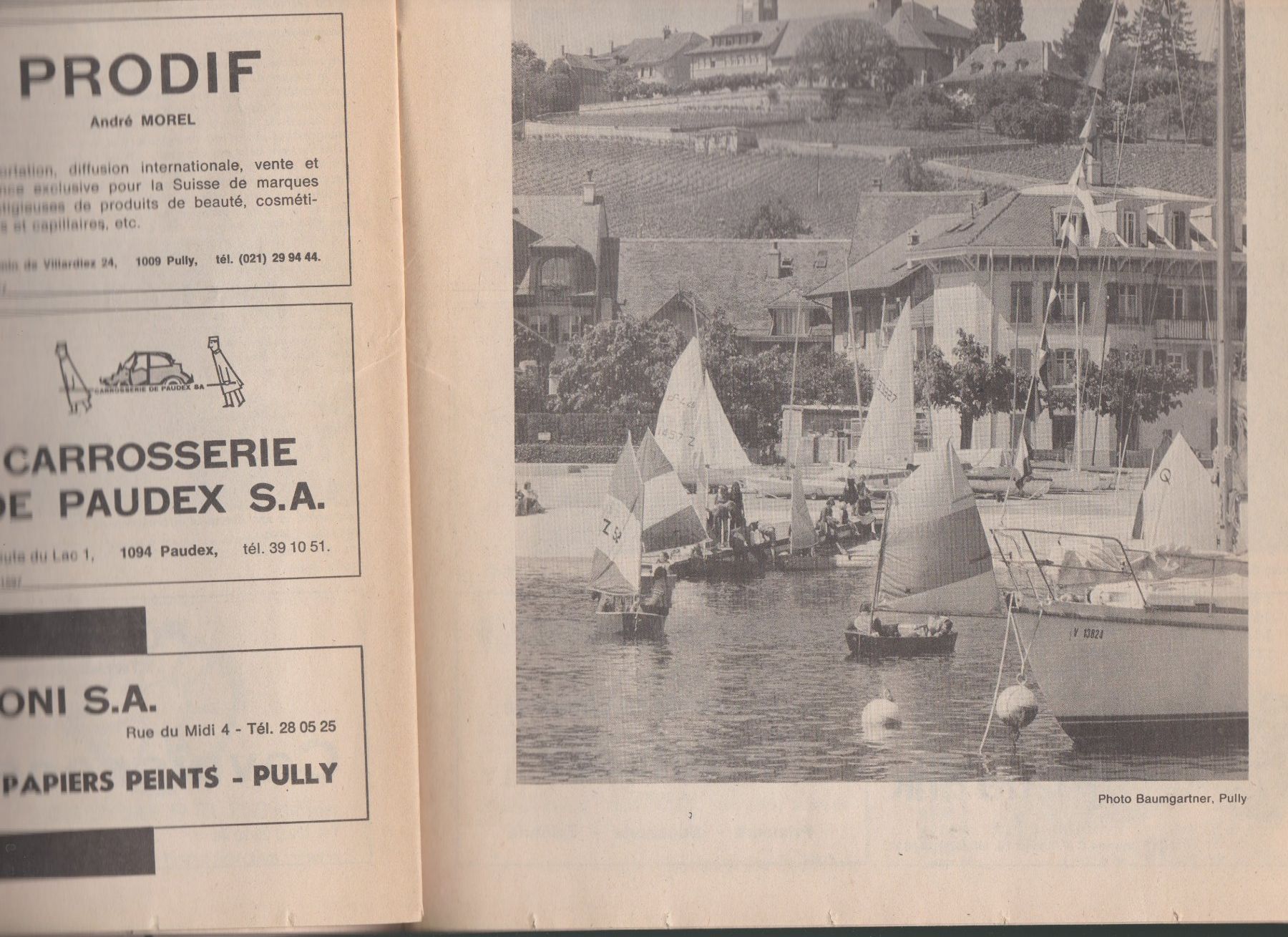 Dokumente: FAO mars 1979 - présentation commune de Pully .... – Gebraucht aus Bex von Canouille 1