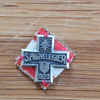Médaille Ancien Insigne/Badge Suisse Saignelegier 1923