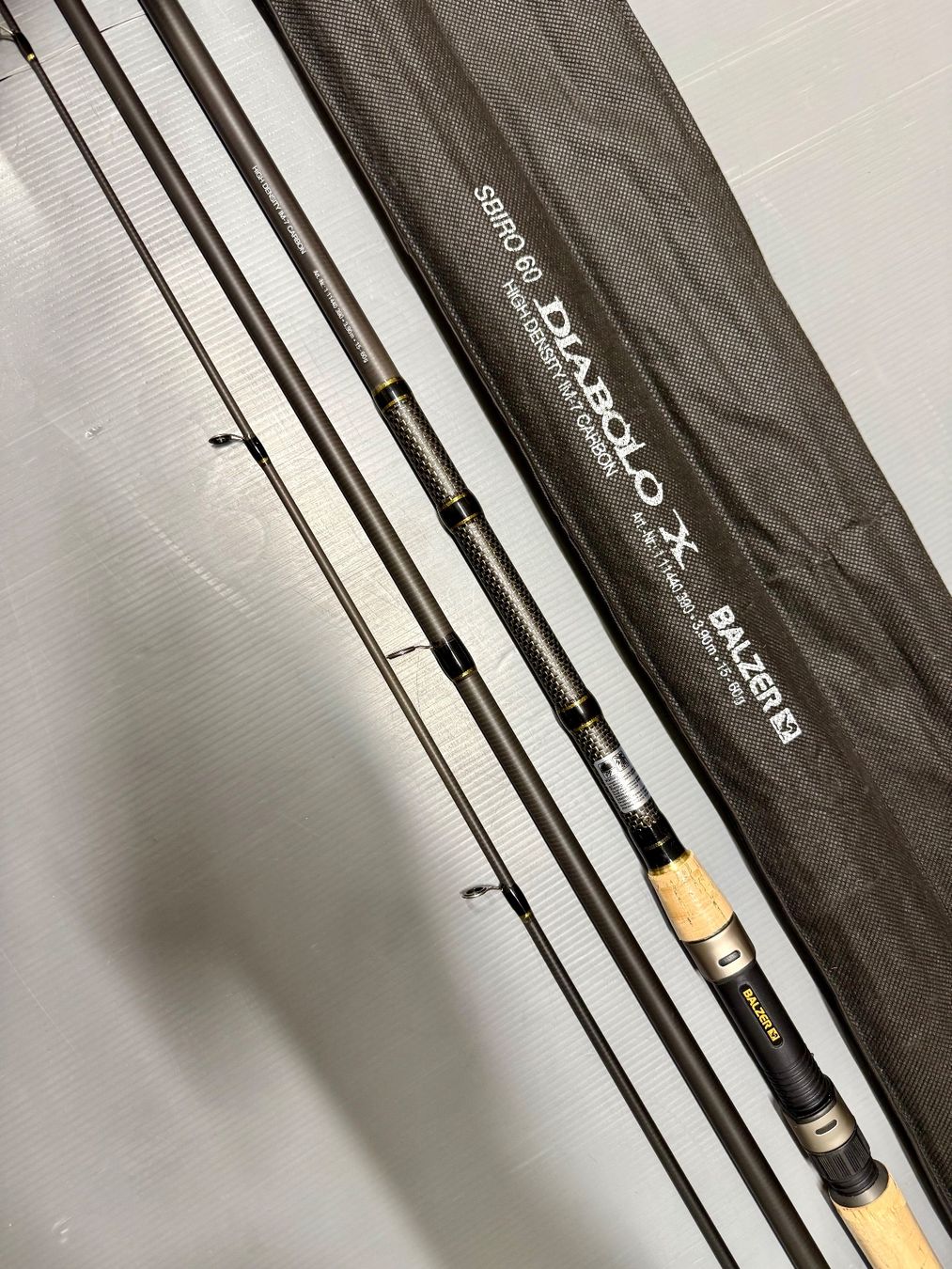 Canne da pesca: Balzer Diabolo 3.90m – Nuovo e nell'imballaggio originale da Trimbach venduto da duri..