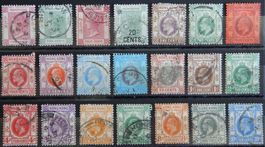 Hong Kong British Lot alte Werte I