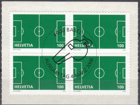 Alle Briefmarken: SBK 1264A im 4er-Block mit ET – Gebraucht aus Bürglen TG von StampGraf