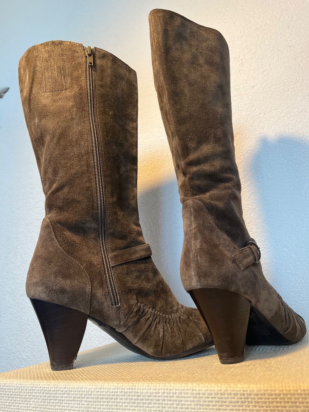 Scarpe da donna: BIVIEL echte Wildleder Stiefel Gr. 39 Np 460.- – Usato da Frauenfeld venduto da Andadaa 4