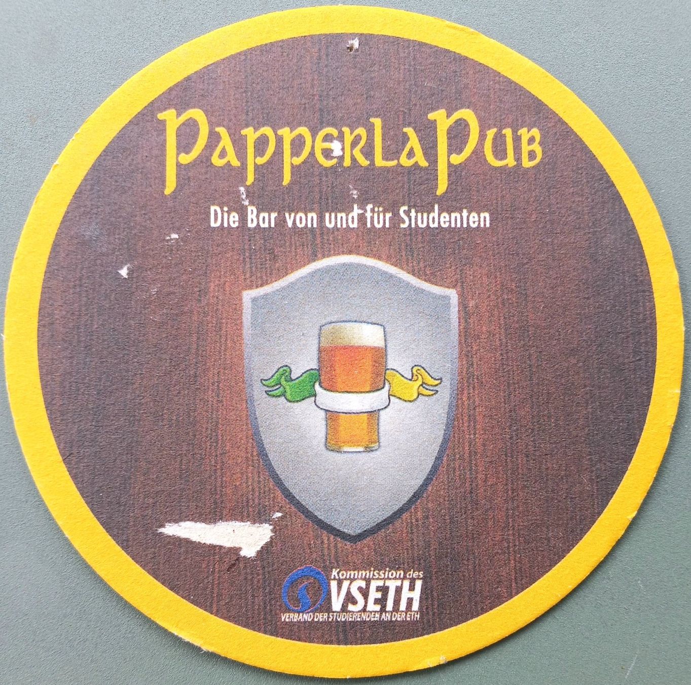 Untersetzer: Bierdeckel - Papperla Pub - CH – Gebraucht aus Niederuzwil von lubimaja