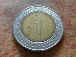 MEXIQUE   1  Peso  2007  Amérique-Sud