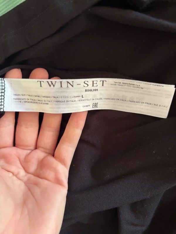 Twinset Kleider: Twinset Kleid Schwarz Weiss – Neu (gemäss Beschreibung) aus Rafz von mar_j7dl 4