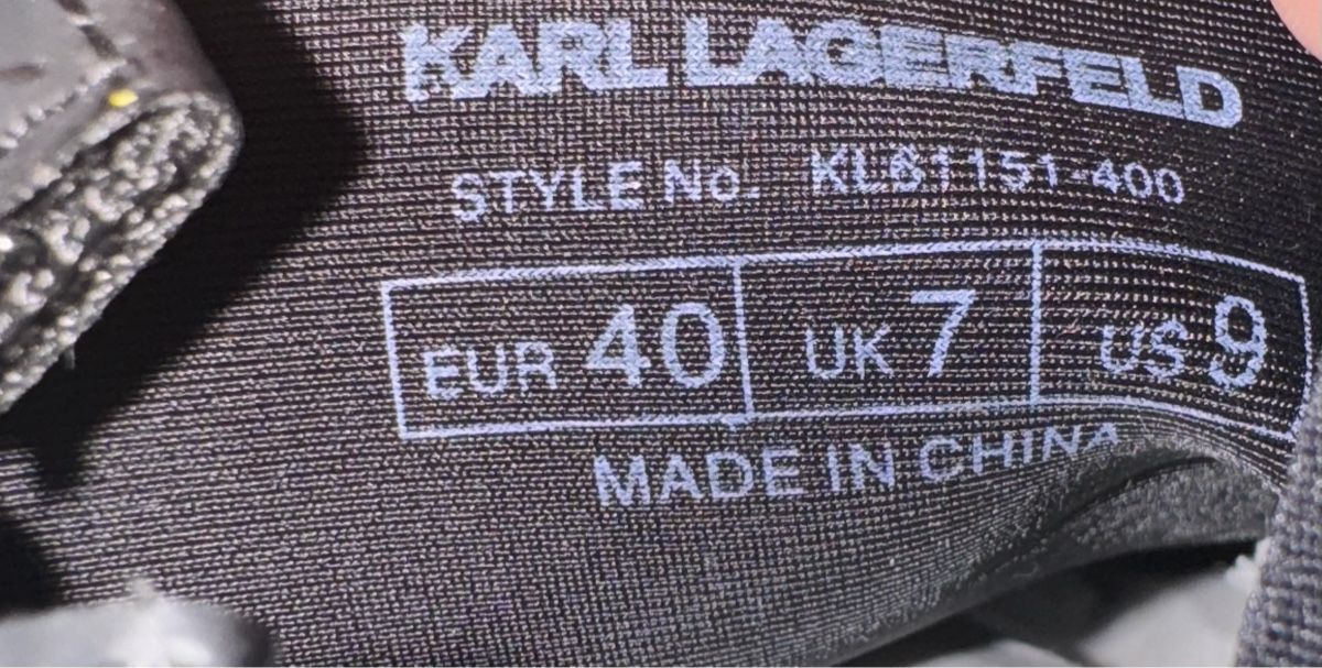Karl Lagerfeld Damenschuhe: Basket Karl Lagerfeld – Gebraucht aus Gland von isa_6ns6 6