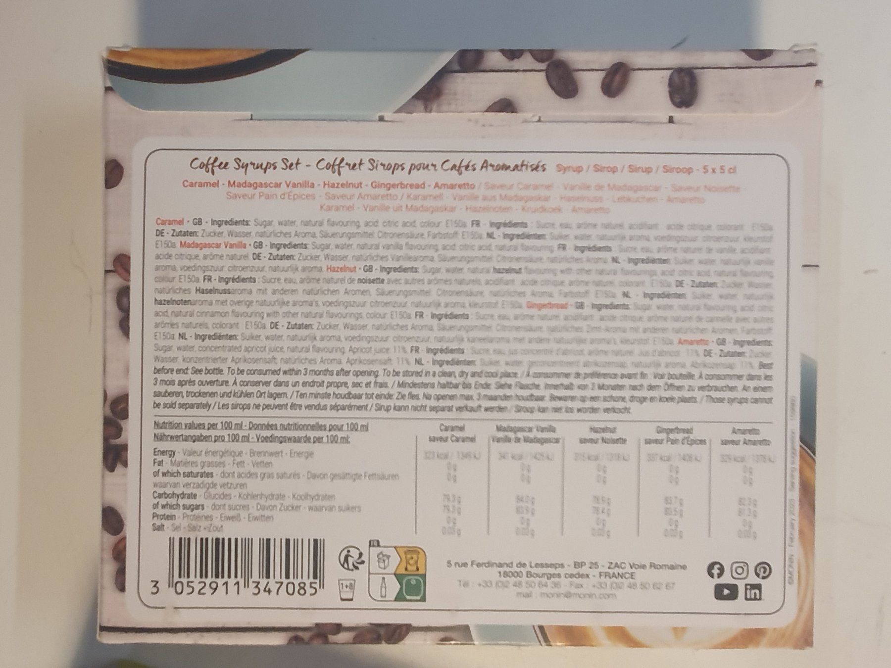 Cibi & Specialità: Konvolut Monin Kaffeearomen – Usato da Zürich venduto da loosebone 3