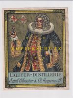 Etikette für Kräuterlikör aus Appenzell /bd