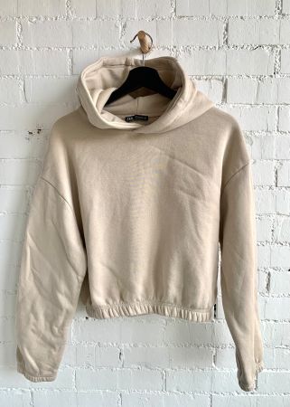 Cropped Hoodie von Zara / Gr. S