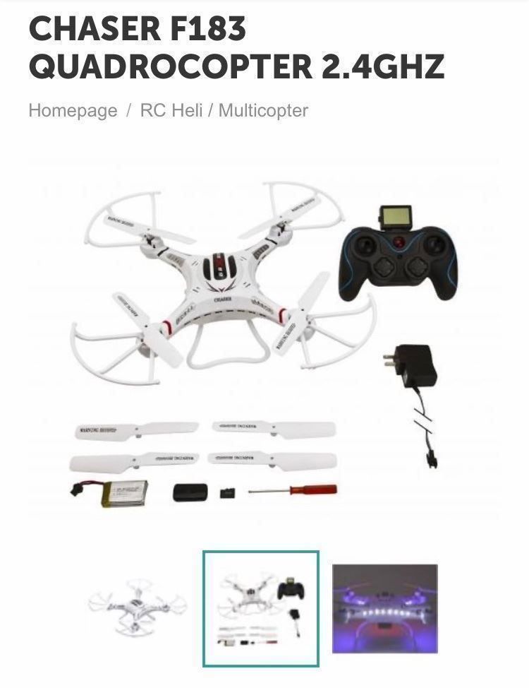 Spielzeuge: Quadrocopter F183 Drohne – Gebraucht aus Mauren von SB1606 4
