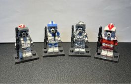 Star Wars Figur ARF Corcusant 501s Kamino Jungle Lego-Komp.