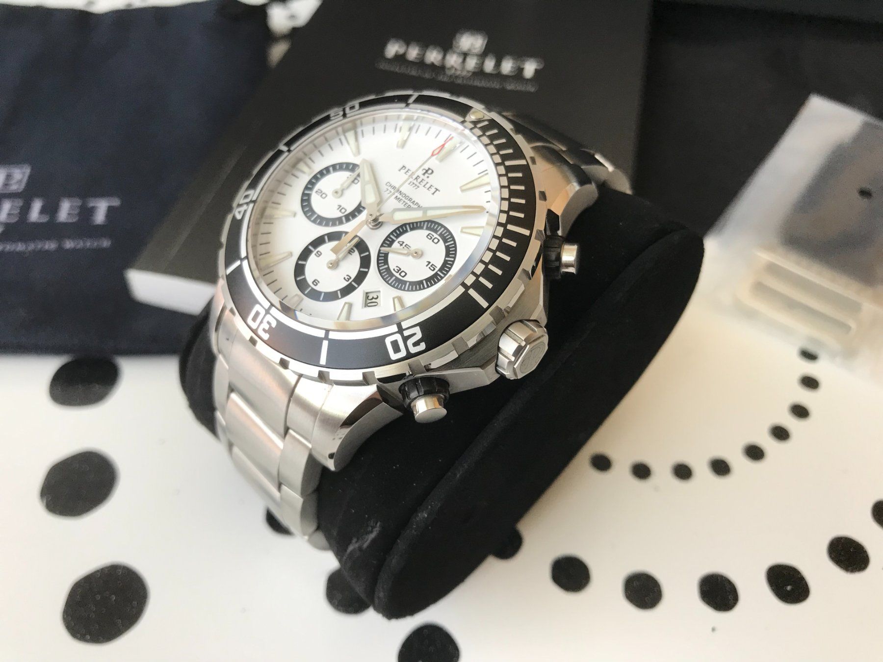 Perrelet Uhren: PERRELET SEACRAFT - CHRONOGRAPH AUTOMATIC DIVER - SWISS MADE – Gebraucht aus Epalinges von watchforyou
