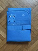 Matelas à langer de voyage bleu état neuf
