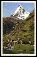 AK Zermatt, Cervin, das Matterhorn