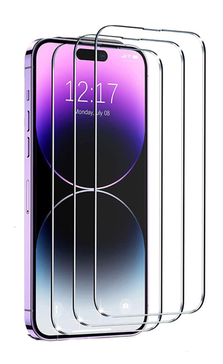 Cover & Protezioni schermo: iPhone 14 pro max  - 3 protections écran en Verres Trempé – Nuovo e nell'imballaggio originale da Morges venduto da DigiAC