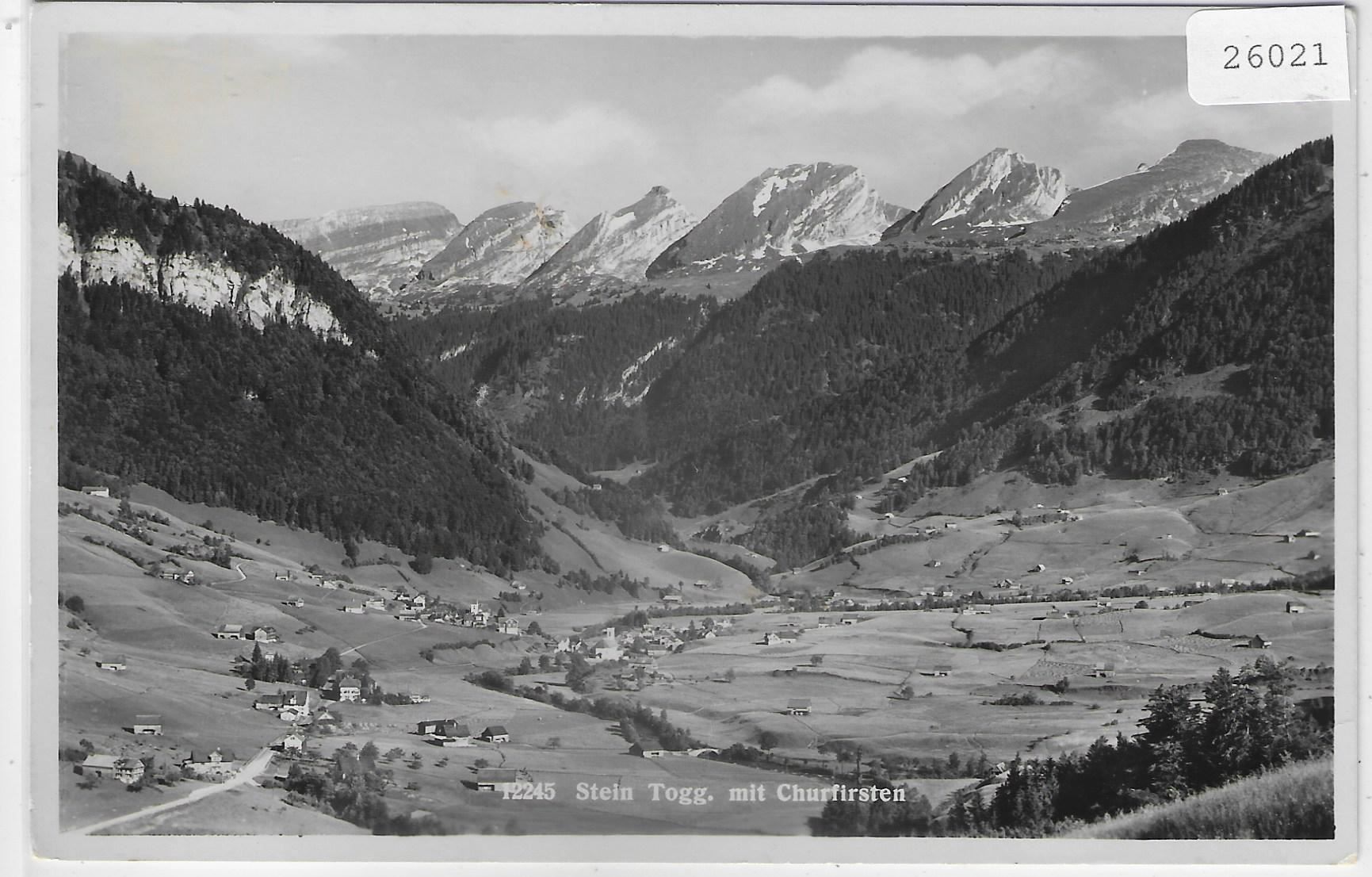 Cartoline postali: Stein Togg. mit Churfirsten – Antico da Ettingen venduto da Kartenplanet