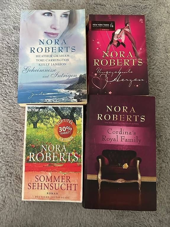 Libri: Vier super Romane von Nora Roberts – Usato da Safnern venduto da cel_56vx